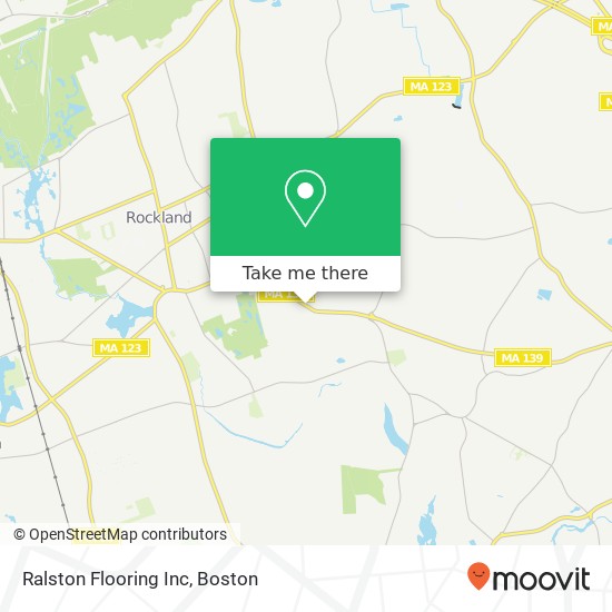 Ralston Flooring Inc map