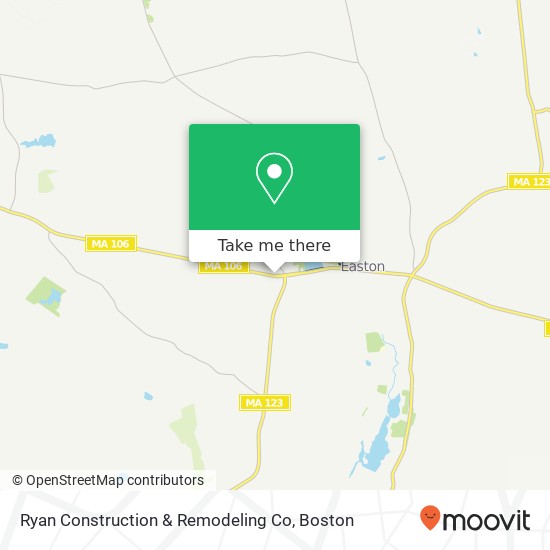 Ryan Construction & Remodeling Co map