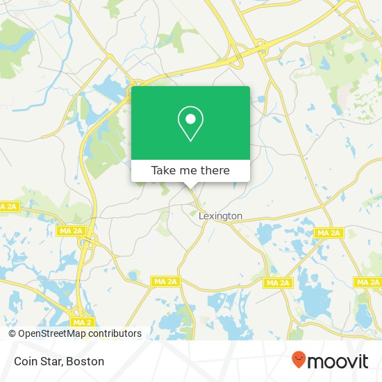 Coin Star map