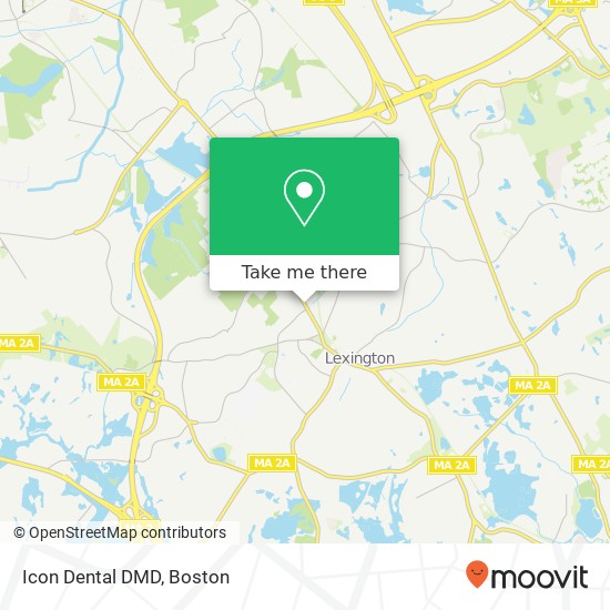 Mapa de Icon Dental DMD