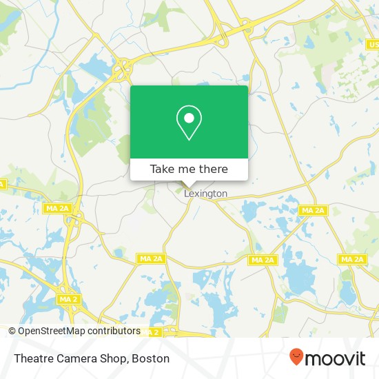 Theatre Camera Shop map