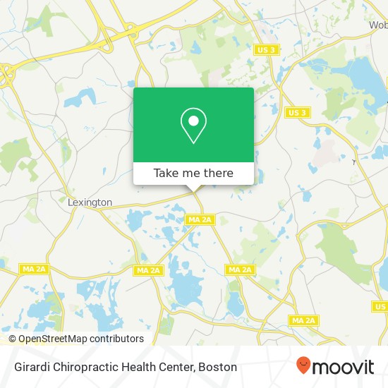 Mapa de Girardi Chiropractic Health Center