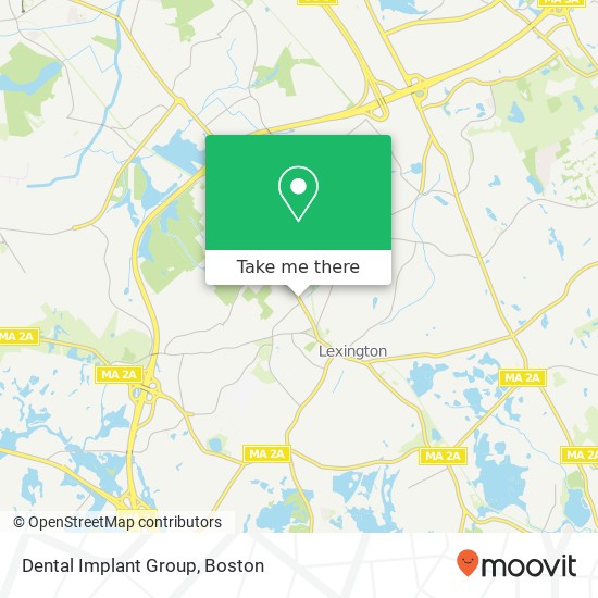 Mapa de Dental Implant Group