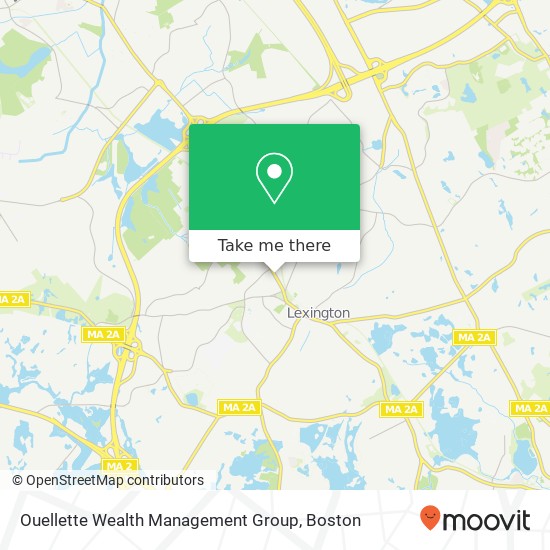 Mapa de Ouellette Wealth Management Group