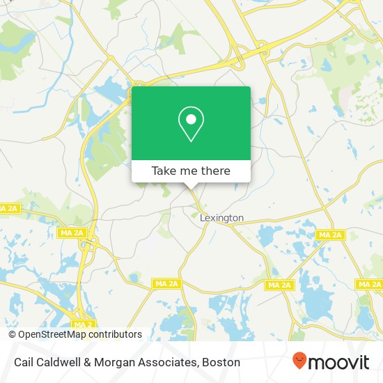 Cail Caldwell & Morgan Associates map