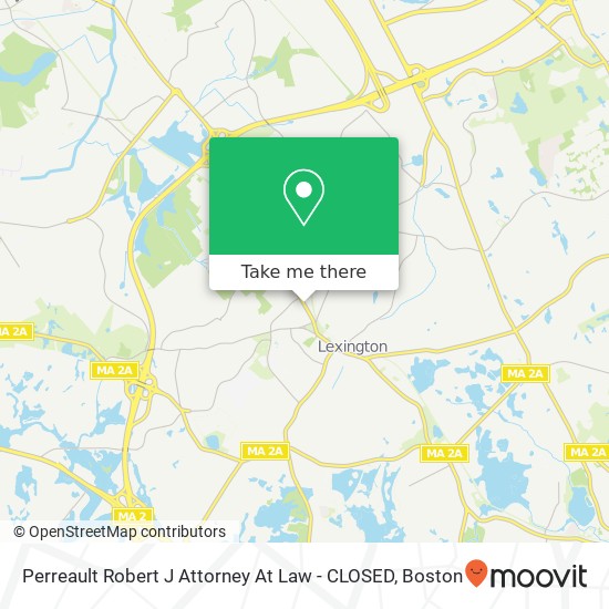 Perreault Robert J Attorney At Law - CLOSED map