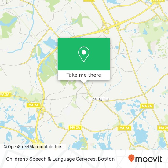 Mapa de Children's Speech & Language Services