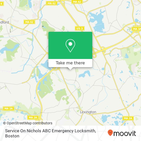 Mapa de Service On Nichols ABC Emergency Locksmith