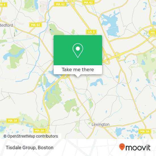 Mapa de Tisdale Group