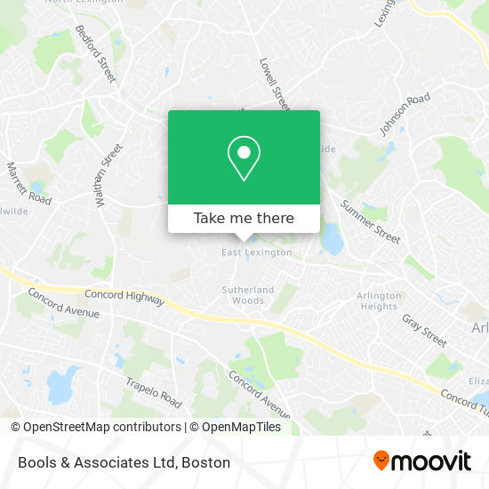 Bools & Associates Ltd map