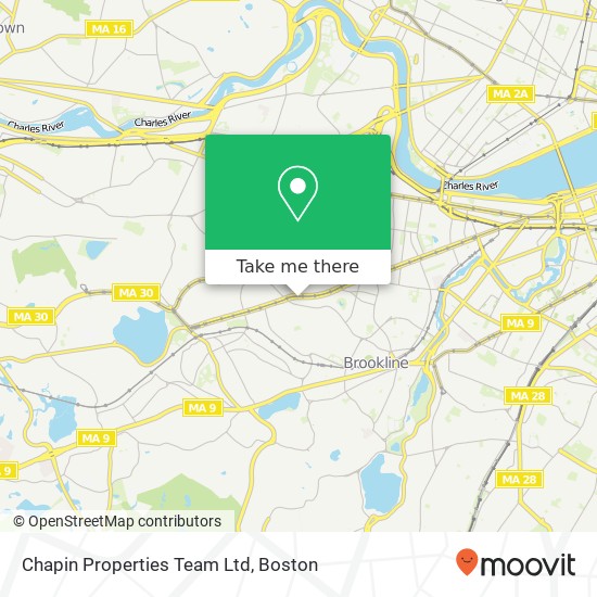 Chapin Properties Team Ltd map