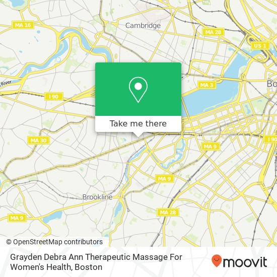 Grayden Debra Ann Therapeutic Massage For Women's Health map