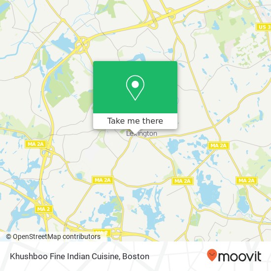 Khushboo Fine Indian Cuisine map