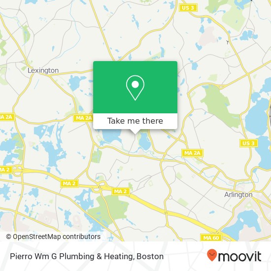 Pierro Wm G Plumbing & Heating map