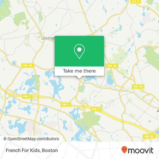 French For Kids map