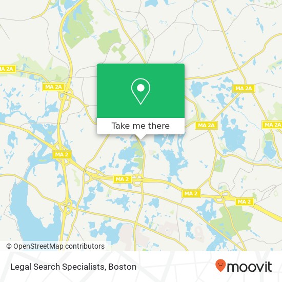 Mapa de Legal Search Specialists