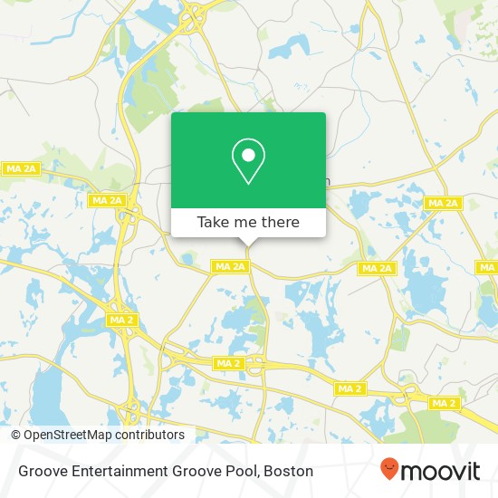 Groove Entertainment Groove Pool map