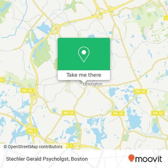 Stechler Gerald Psycholgst map
