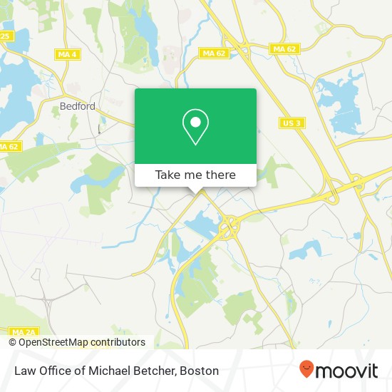 Mapa de Law Office of Michael Betcher