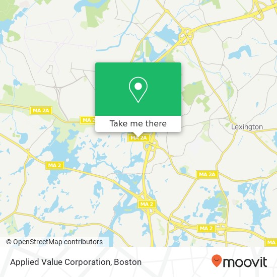 Applied Value Corporation map