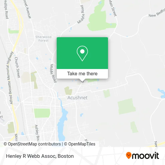 Henley R Webb Assoc map