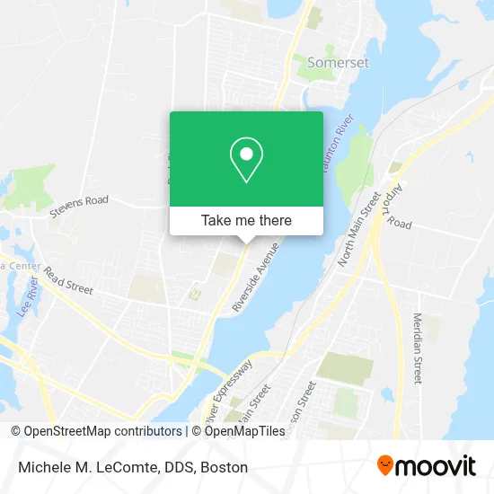 Michele M. LeComte, DDS map