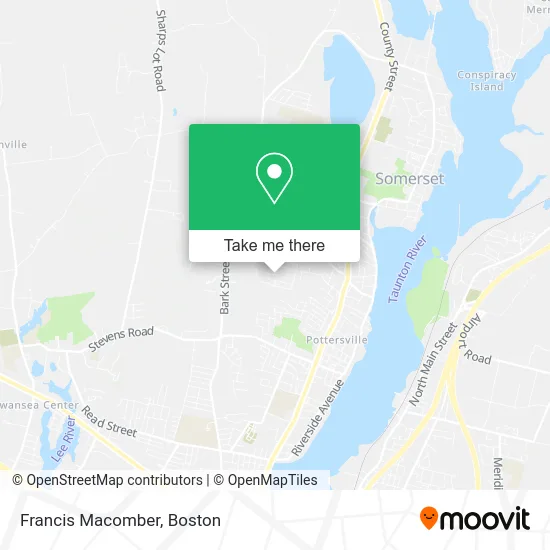 Francis Macomber map