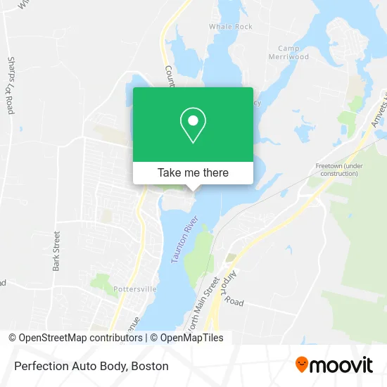 Perfection Auto Body map