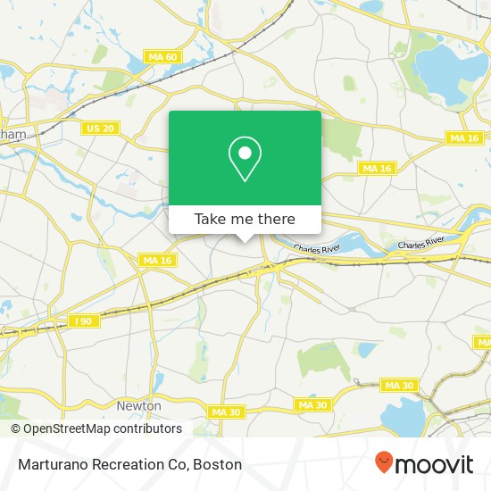 Marturano Recreation Co map