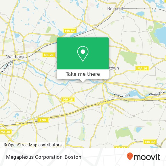 Mapa de Megaplexus Corporation