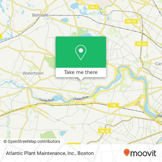 Mapa de Atlantic Plant Maintenance, Inc.