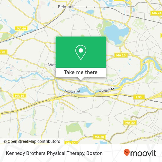 Kennedy Brothers Physical Therapy map