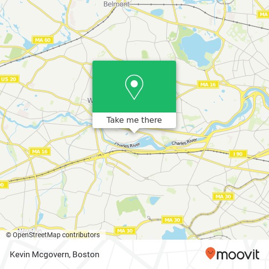 Kevin Mcgovern map