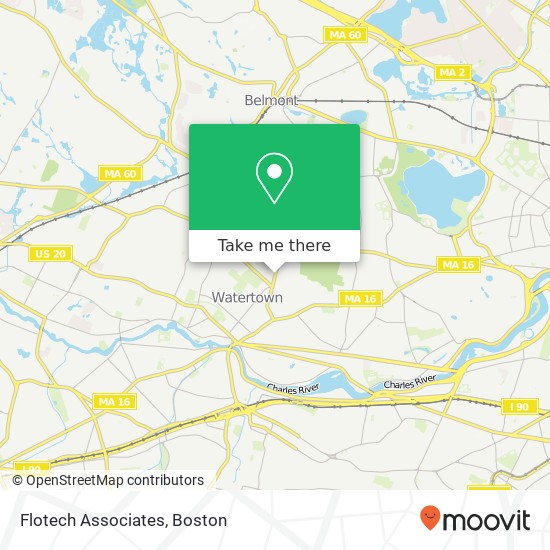 Flotech Associates map