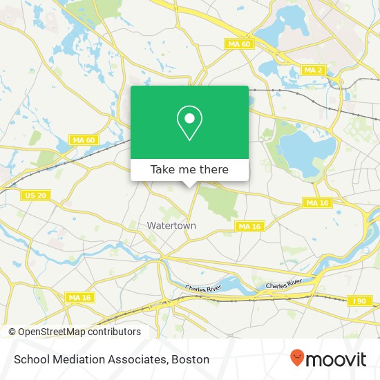 School Mediation Associates map