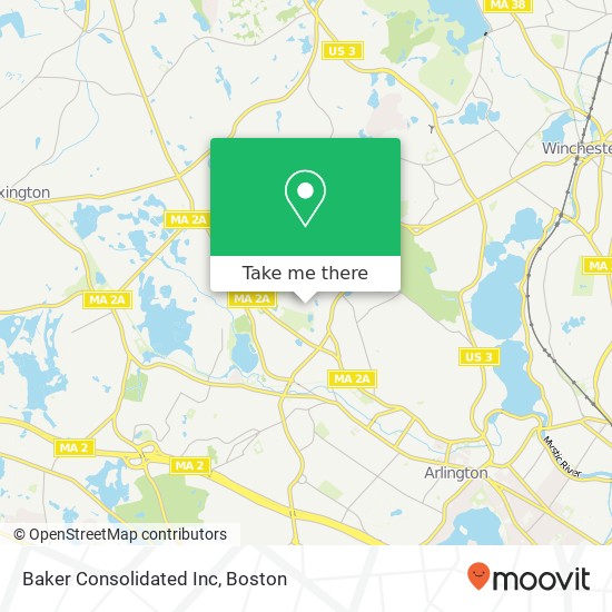 Mapa de Baker Consolidated Inc
