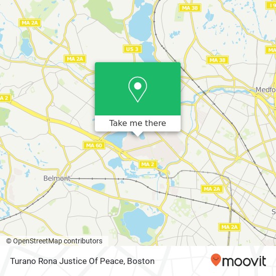 Turano Rona Justice Of Peace map