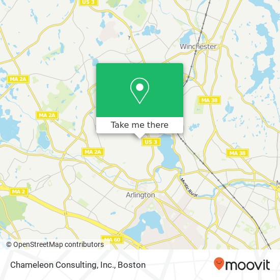 Chameleon Consulting, Inc. map