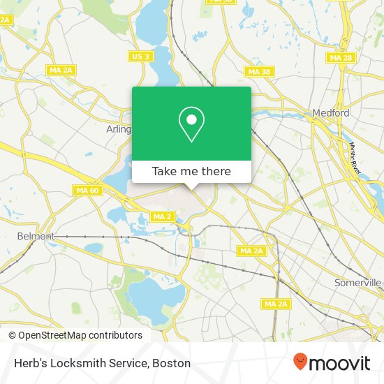 Mapa de Herb's Locksmith Service