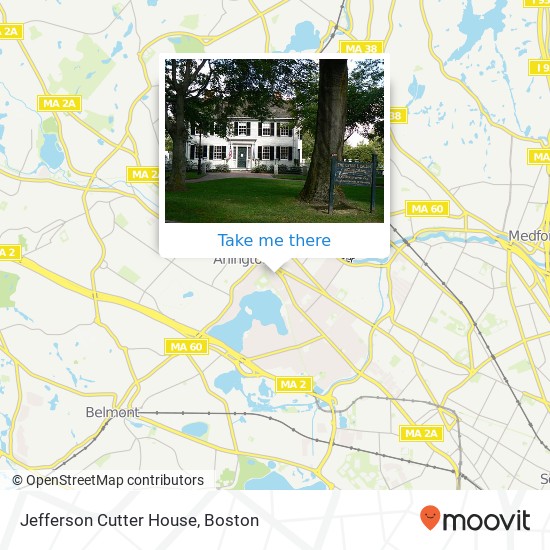 Jefferson Cutter House map