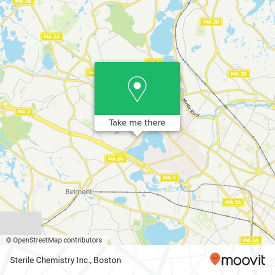 Mapa de Sterile Chemistry Inc.