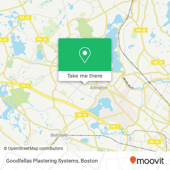 Goodfellas Plastering Systems map