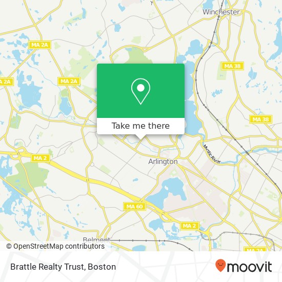 Brattle Realty Trust map