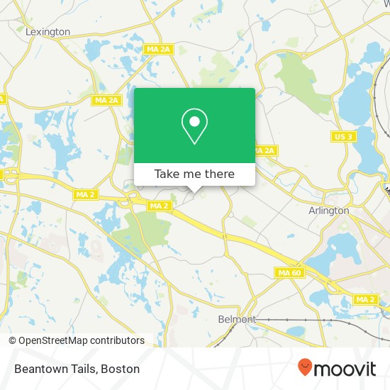 Mapa de Beantown Tails