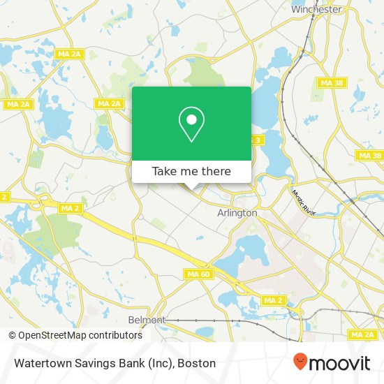 Watertown Savings Bank (Inc) map