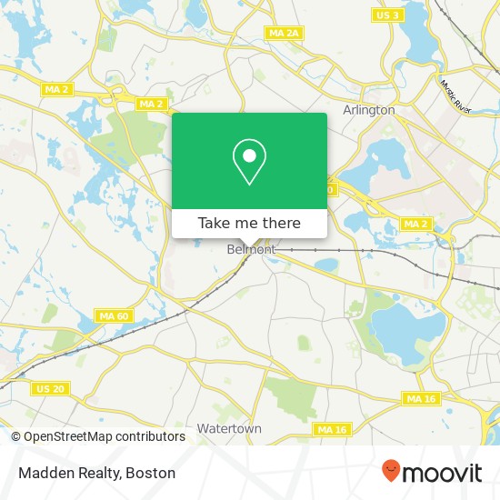 Madden Realty map