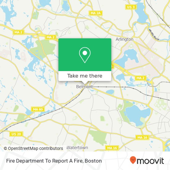 Fire Department To Report A Fire map