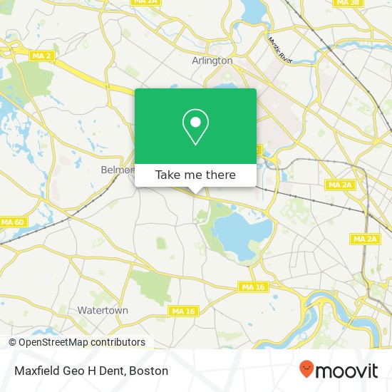 Maxfield Geo H Dent map