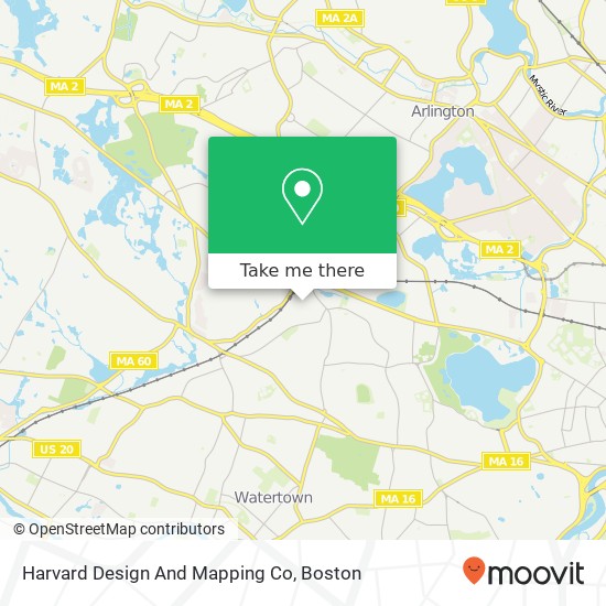 Harvard Design And Mapping Co map