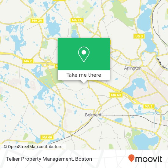 Tellier Property Management map